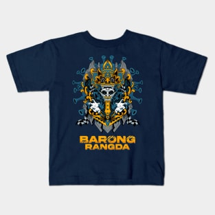 Barong x Rangda (Indonesian Culture Art) Kids T-Shirt